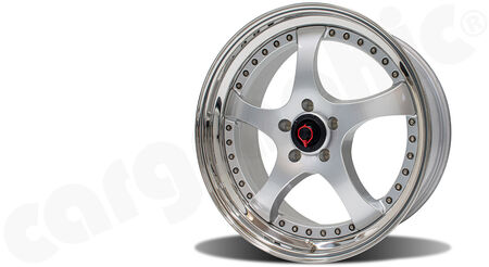 CARGRAPHIC Turbo-R Wheel - 11.5"x20" - Available offsets:<br>
ET08 up to ET67<br>
<b>Part No.:</b> TUR3115S