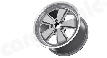 FUCHS-Wheel Evolution 11x19" ET 51 - - Version: Silver / Nature<br>
- Basis surface for painting in car colour<br>
- for rear axle<br>
<b>Art.No.</b>CARFU25130111951N<br>
