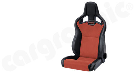 RECARO Cross Sportster - Dinamica / Ambla leather - Cover: Dinamica Red / Ambla leather<br>
Equipment: seat heating<br>
<b>Part No.</b> CAR414101585