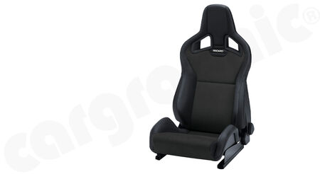 RECARO Sportster CS - Dinamica / Ambla leather - Cover: Dinamica Black / Ambla leather<br>
Equipment: side airbag + seat heating<br>
<b>Part No.</b> CAR411101575