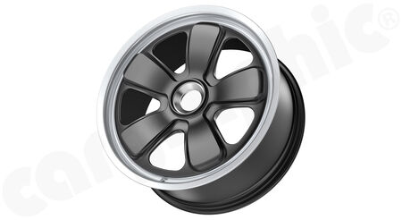 FUCHS-Wheel Evolution 12,0x20 ET63 with central locking - - Version: Black Star<br>
- Silk-gloss anodized / matt-black<br>
- for rear axle<br>
<b>Art.No.</b>CARFU3ZV122063B<br>

