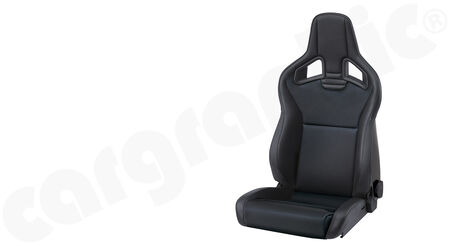 RECARO Cross Sportster - Ambla Leather - Cover: Ambla leather Black<br>
Equipment: side airbag<br>
<b>Part No.</b> CAR415001132