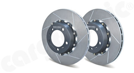 GiroDisc Brake Disc Set - - Front Axle, 350mm<br>
- 2-piece construction<br>
- slotted<br>
<b>Part No.</b> PERGDA1153