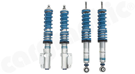 BILSTEIN B16 PSS10 - Coilover Suspension - - Perfect to be combined with <b>CARGRAPHIC AirLift</b><br>
- 10-step rebound and compression setting<br>
- FA: lowering <b>-20 up to 40mm</b><br>
- RA: lowering <b>-20 up to 40mm</b><br>
- for models <b>up to 12/1990</b><br>
<b>Part No.</b> CARBIL48-132626