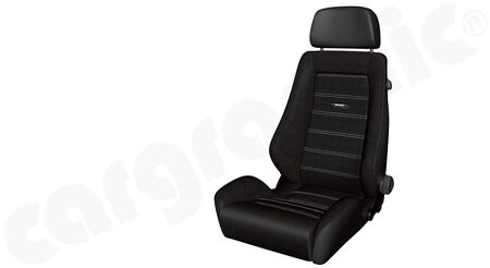 RECARO Classic LX Sport Seat - Cover: Leather Black / Classic corduroy fabric<br>
suitable for passenger and drive side<br>
<b>Part No. </b>LX088000B27