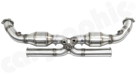 CARGRAPHIC Motorsport Catalytic Convereter Set - - 2x 100 cpsi MS catalytic converters<br>
- DMSB / Sportscup HOMOLOGATED<br>
- Only to be used with Cup Silencers<br>
<b>Part No.</b> CARP96CUPKAT