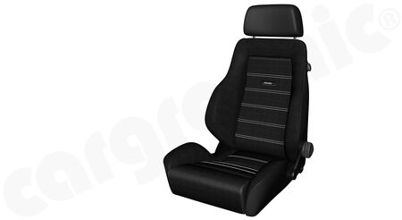 RECARO Classic LS Sport Seat - Cover: Leather Black / Classic corduroy fabric<br>
suitable for passenger and drive side<br>
<b>Part No. </b>LS089000B27