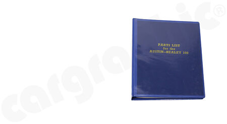 ANGEBOT - Austin-Healey 100 Ersatzteile Katalog - - Ersatzteile Katalog<br>
- Sprache in Englisch<br>
- <b>Gebraucht</b><br>
<b>Art.Nr.</b> BOOK10