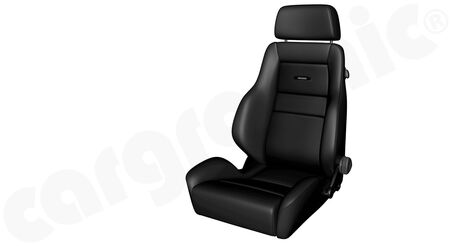 RECARO Classic LS Sport Seat - Cover: Leather Black<br>
suitable for passenger and drive side<br>
<b>Part No. </b>LS089000B26